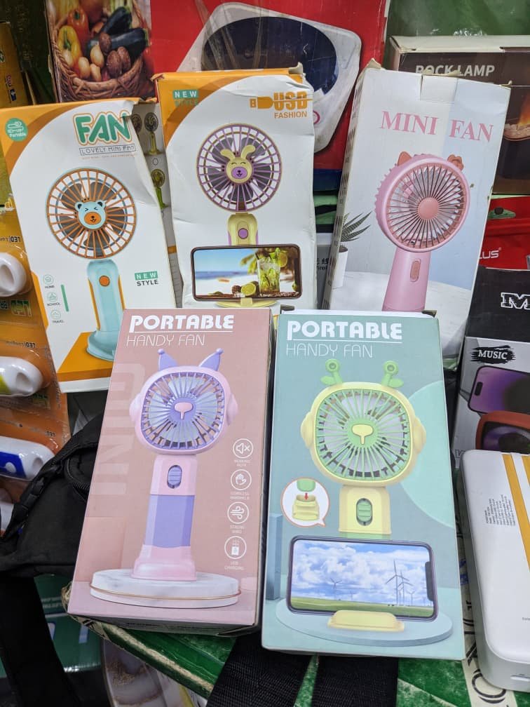 Portable Rechargeable Hand Fan (Mini Pocket Fan)